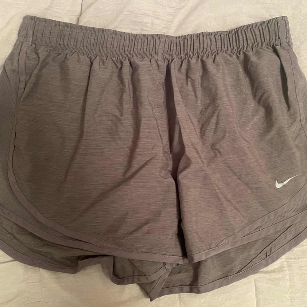 Grey Nike Running Shorts